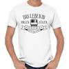 Herren- und Damen-T-Shirts Das Leben IN Complete Trains Genieße besagte Komödie Lustig