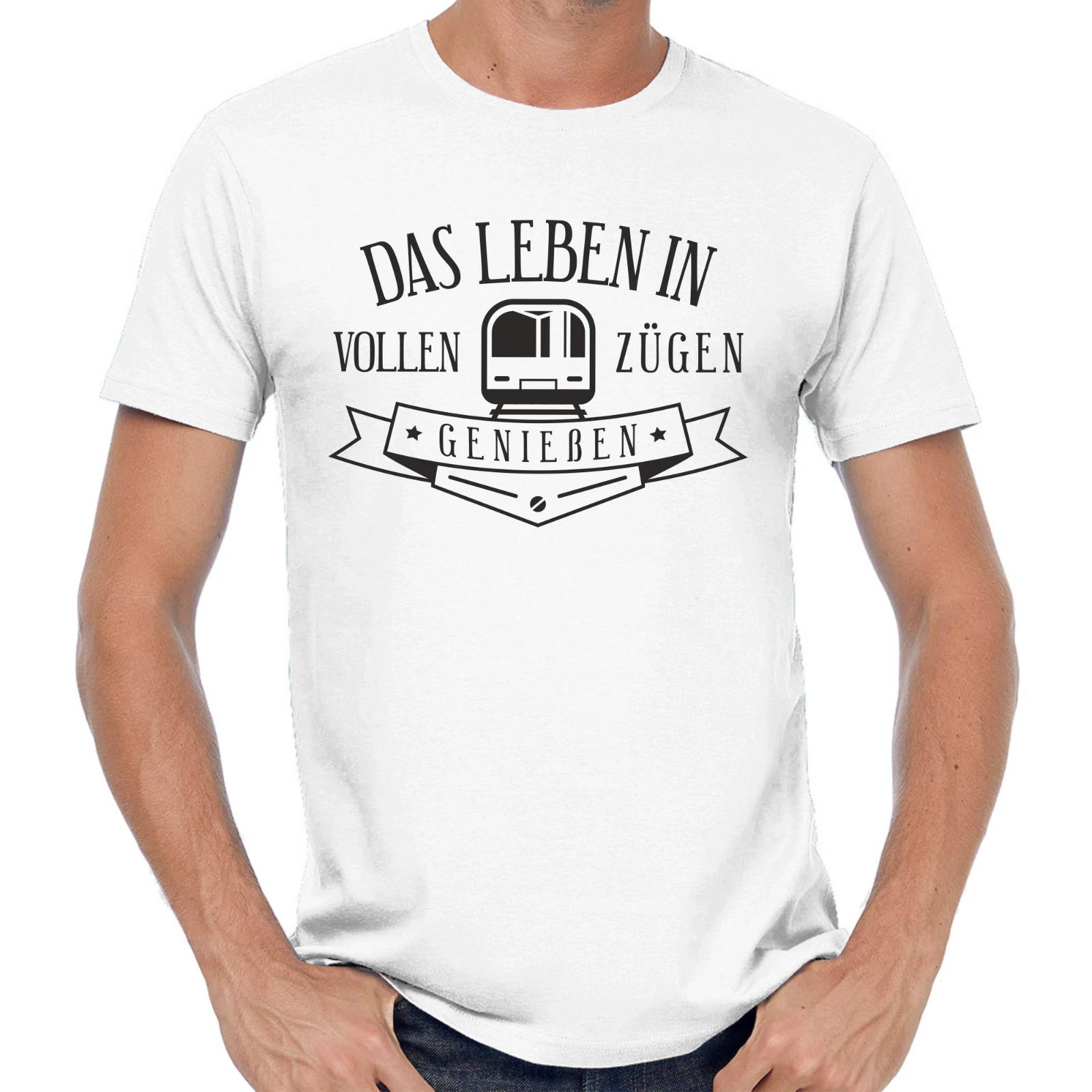 Men s and Women s T-shirts Enjoy Life to the Fullest Quotes Comedy Fun Funny Train XXXL
