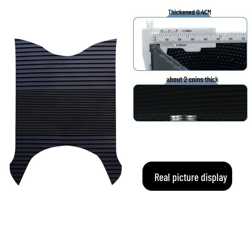 KF Rubber Foot Mats - Waterproof, Sun-Protected, Dirt & Wear Resistant Pedal Mats for Lingxiao Chaoneng CE
