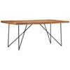 Dining Table 180 x 90 x 76 cm Solid Acacia Wood