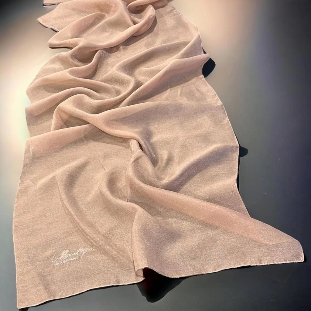 

Simli Şal - Sütlü Kahve - 70x190