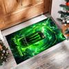 Tappeto Monster Energy Crystal Velvet, Tappetino Antiscivolo Personalizzato con Nome Testo per Arredamento Casa Regalo