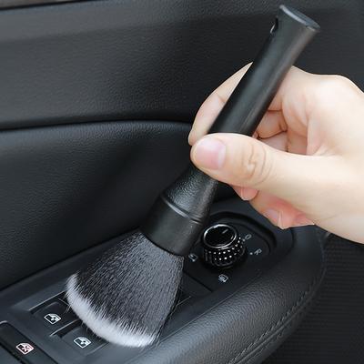 Pennello Ultra-Morbido per Dettagli Auto Super Morbido Pennello Multiuso per Dettagli Interni Auto per Pulizia Sedili in Pelle Auto Spolverino