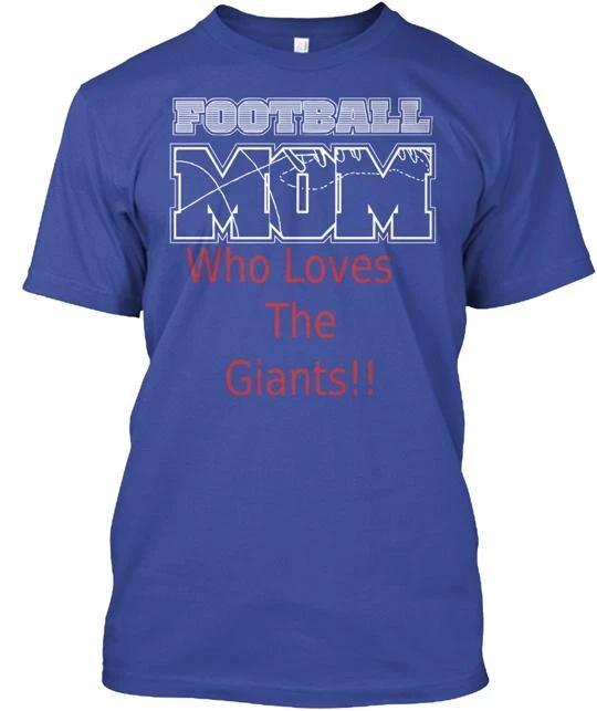 

Football Mom Giants T shirt Made in the USA Size S to 5XL M