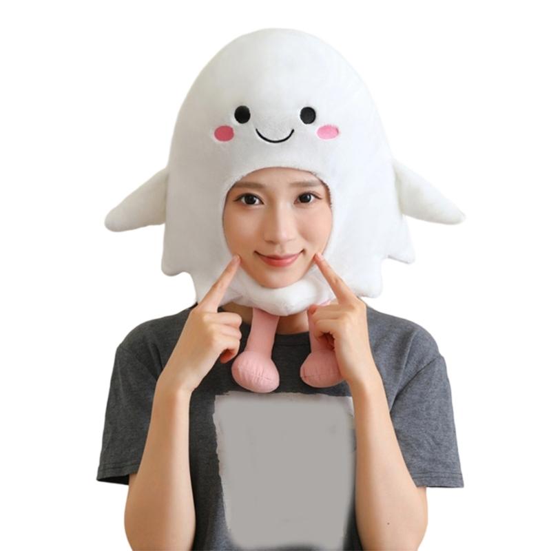 

Spooky Phantom Mask Hat With Movable Limbs For Cosplay Event Family Role Playing Durability Cotton Materials 1