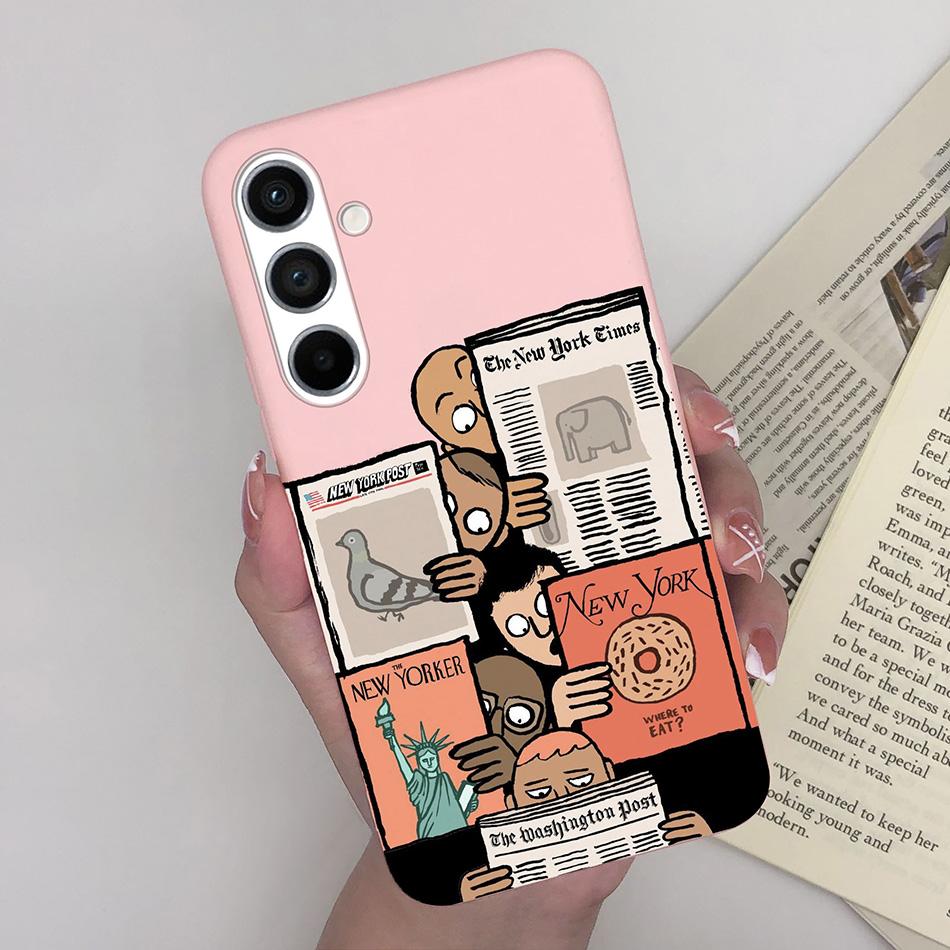 Hülle Für Samsung A54 5G Mode Niedlich Cartoon Rückseite Abdeckung Für Samsung GalaxyA54 A 54 SamsungA54 5G Handy Maske Silikon Hüllen Funda
