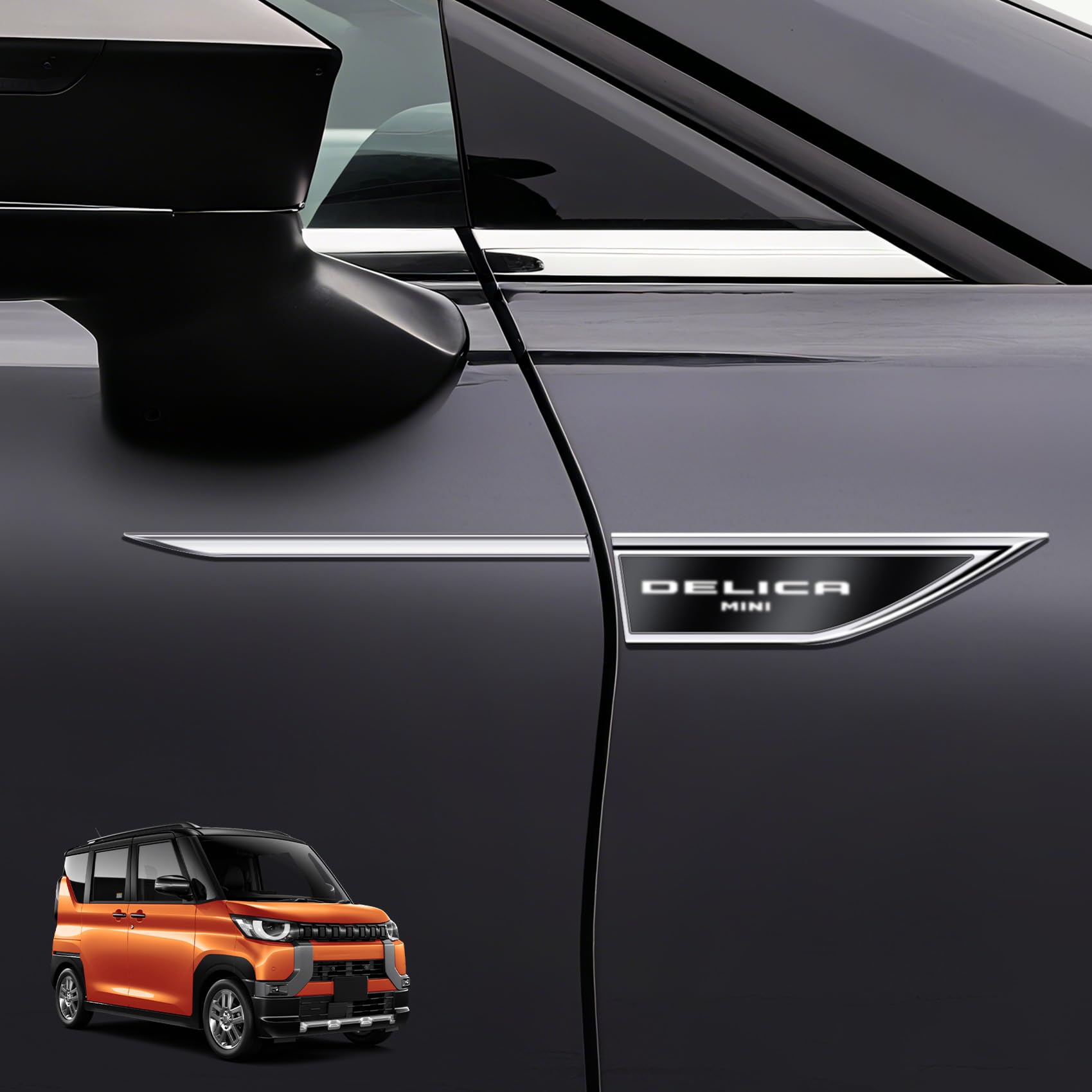 SUVVNE Side body sticker for Delica Mini B3 series, fender