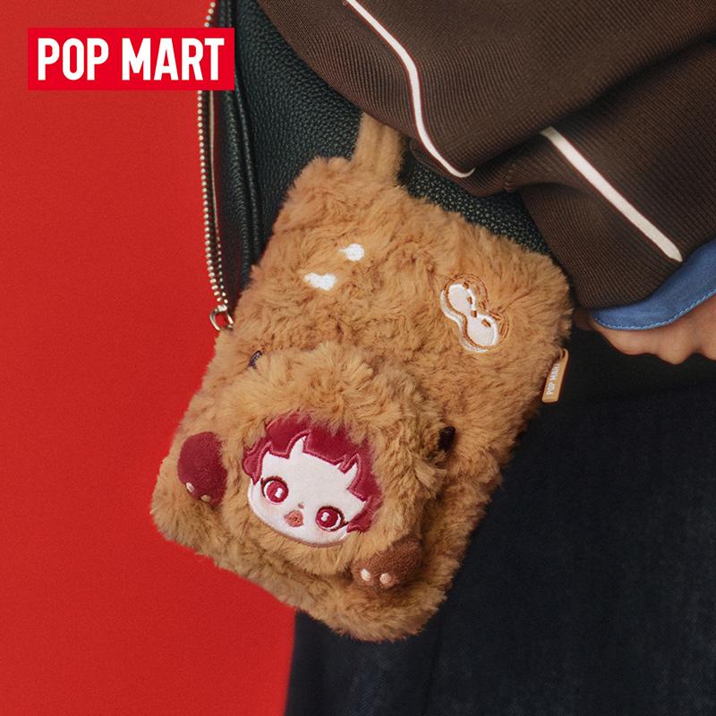 New POP MART Skullpanda Plush Mini Bag Mystery Boxes Single Mystery Box/Full Box 6 Pcs PPMT-2509-0020