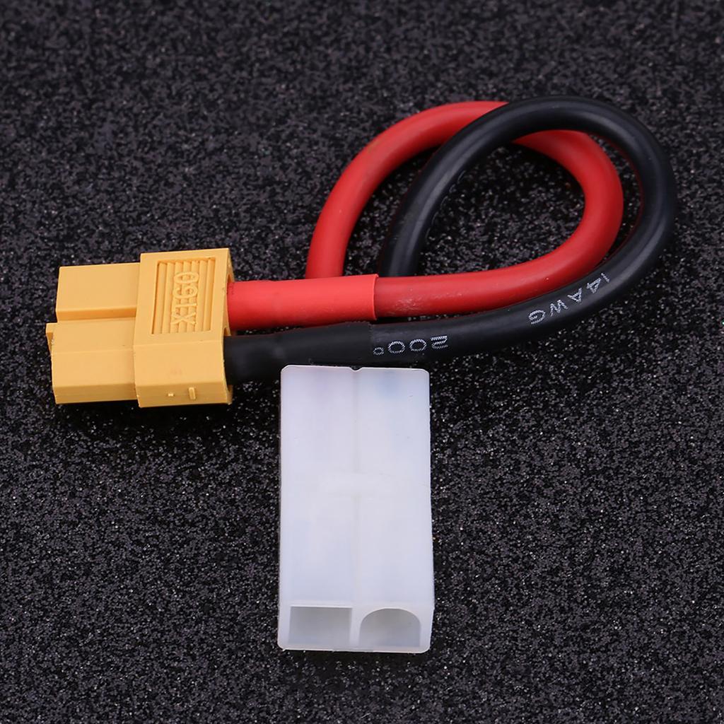 XT60 Female to Large for   Female Connector Adapter 14AGW Silicone Cable RC Accessory