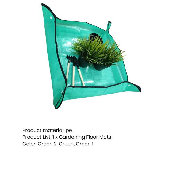 Indoor Plant Repotting Mat for Transplanting & Potting Soil Mess Control Portable Potting Tray Succulent Plant Mat Indoor Gardening Tools