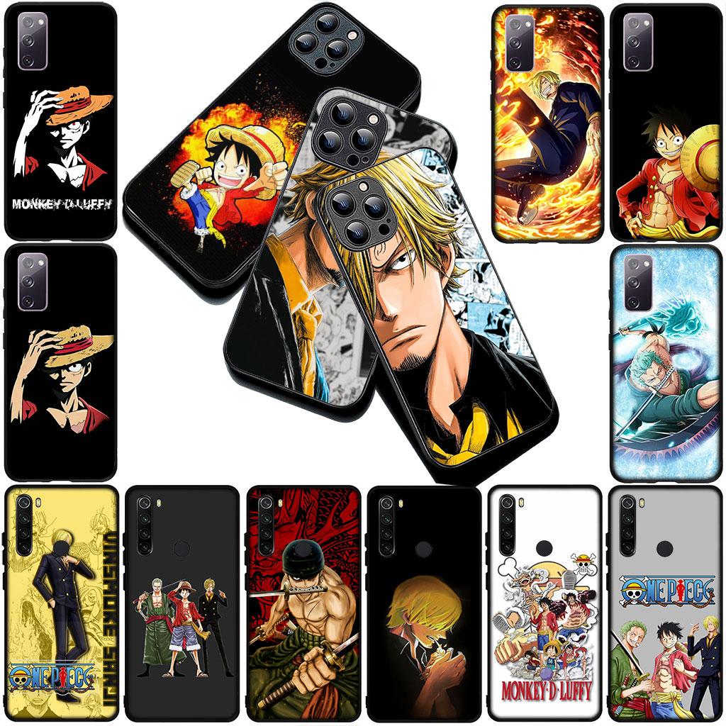 Handyhülle für Motorola Moto G86 G57 E14 E15 G14 G34 G35 G84 G24 A54 G15 Power E22 Hülle One Pieces Luffy Sanji Roronoa Zoro