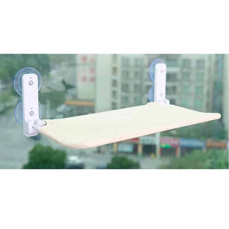 Cat Window Hammock With Suction Cup Mount For Sunbathing And Cozy Resting