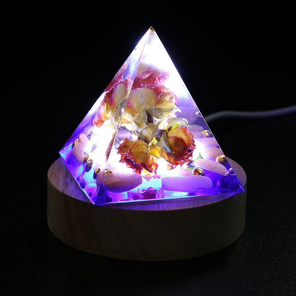 6cm Piramida Orgonitowa z Kamieni Naturalnych Kryształy Generator Energii Orgone Leczenie Reiki Czakra Medytacja Ozdoby Wystrój Domu Rękodzieło