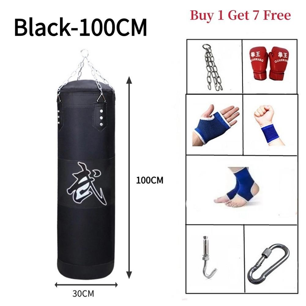Oxford Cloth Boxing Sandbag PU Leather Training Bag Durable Punching Bag  Adult Kids