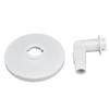 Skimmer Vacuum Plate with 90  Degrees  Elbow Plastic Pool Vacuum Plate Replacement for Hayward