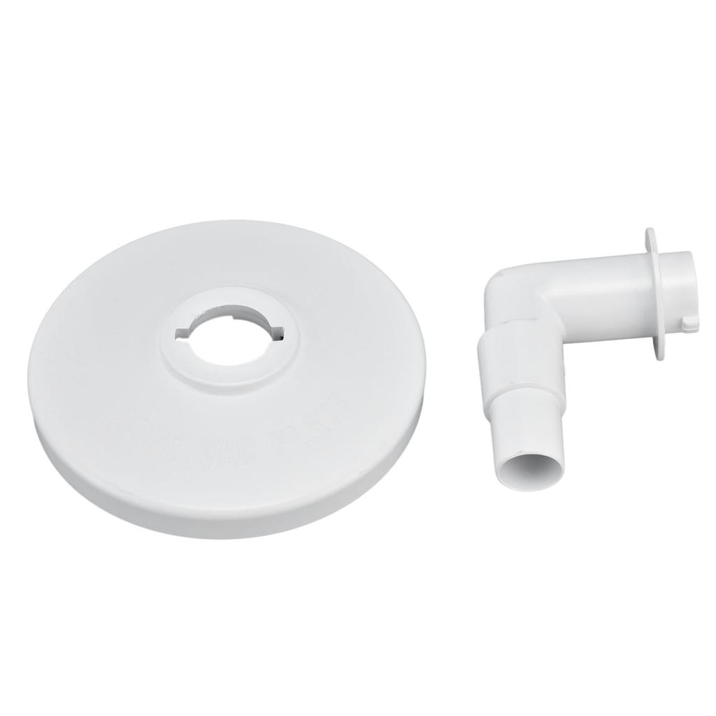 Skimmer Vacuum Plate with 90  Degrees  Elbow Plastic Pool Vacuum Plate Replacement for Hayward