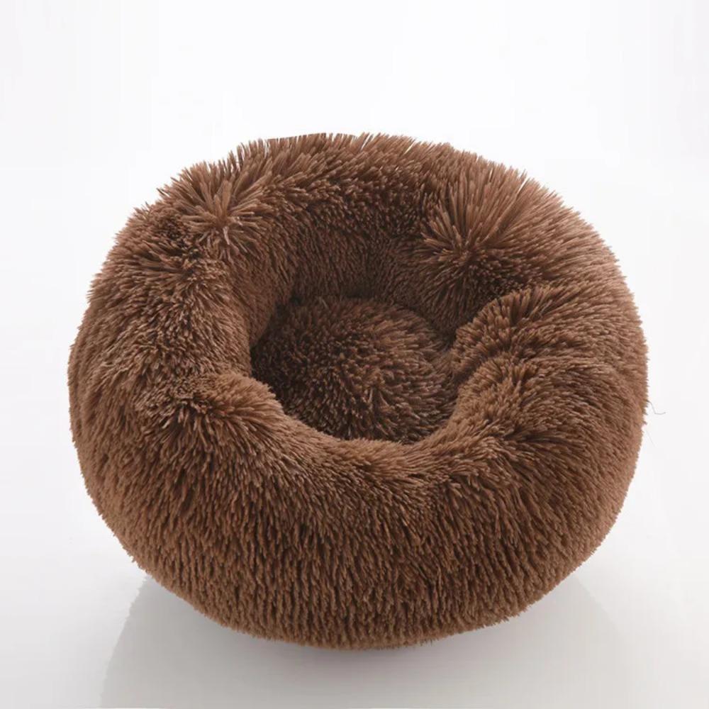 Creative Plush Warm and Breathable Circular Dog Bed Cat Bed Pet Bed Winter Thick and Comfortable Dog Bed Dog Mat Pet Supplies