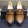 Classic Men's Penny Loafers Genuine Leather Handmade Party Wedding Formal Footwear Office Business Dress Shoes for Men