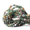 Natural Round India Agate Loose Beads 4/6/8/10 Mm for Jewelry Making DIY Beadbracelet and Exquisite Gift
