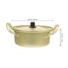 Instant Noodle Pot Gnocchi Pasta Aluminum Double Handled Stock Milk Small Hot Ramen Cookware Cooking Korean