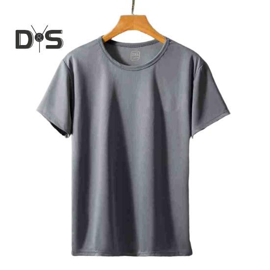 

Мужская летняя футболка с короткими рукавами, однотонная, свободная, повседневная, дышащая, мягкая, средней длины, эластичная, мужская повседневная футболка XL