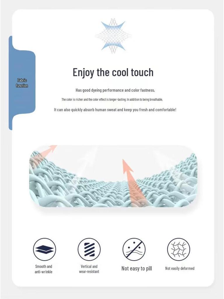 Yiliteng Men's Summer Business Casual Polo Shirt