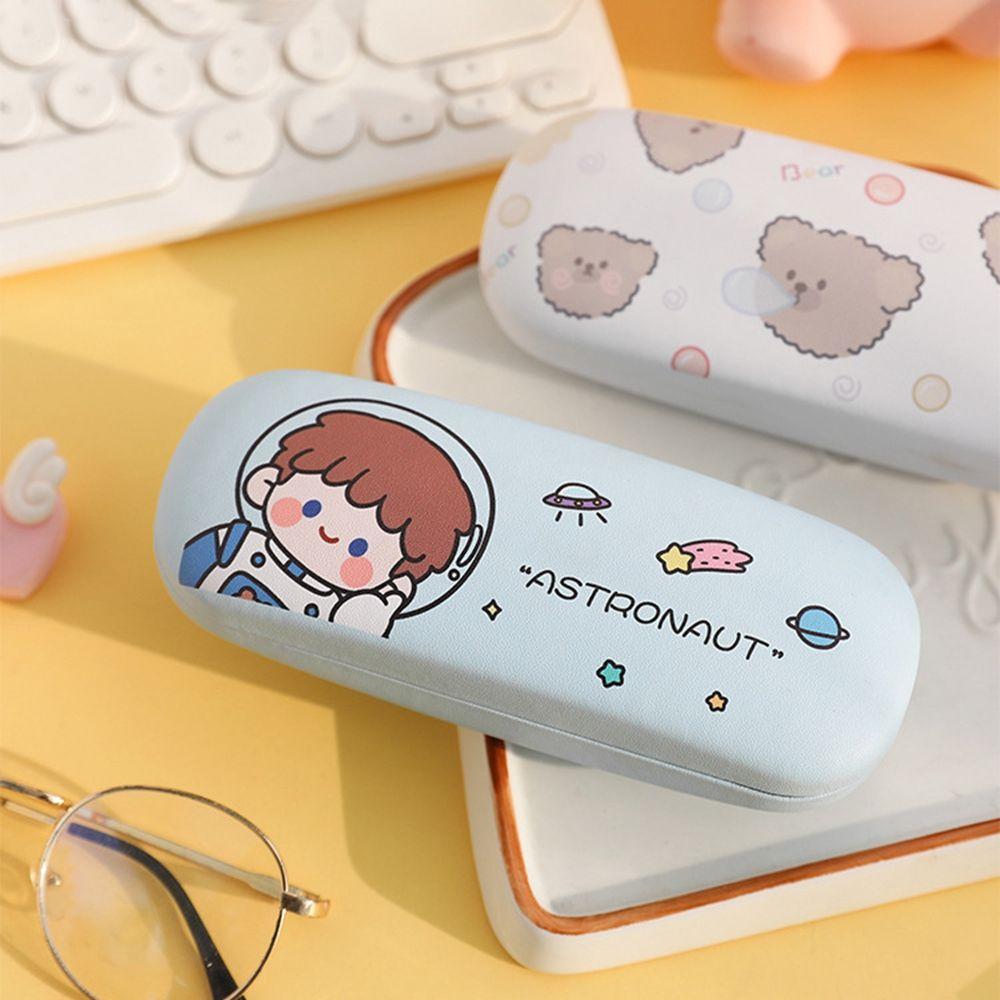 Protector Containers PU Leather Spectacle Case Glasses Box Eyeglass Hard Box Reading Glasses Case