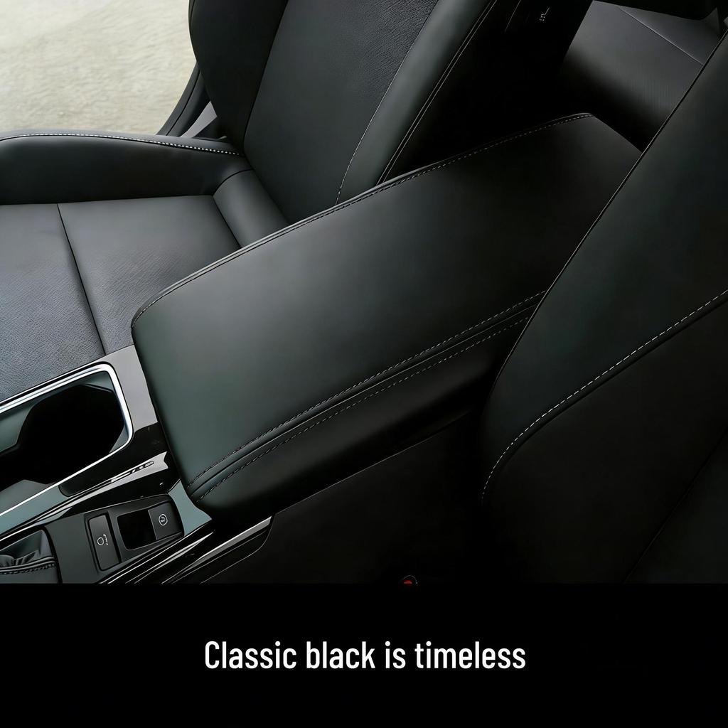 Microfiber Leather Armrest Cover for 2024-2026 Camry 9th Gen - Durable, Wear-Resistant, and Dirt-Resistant.