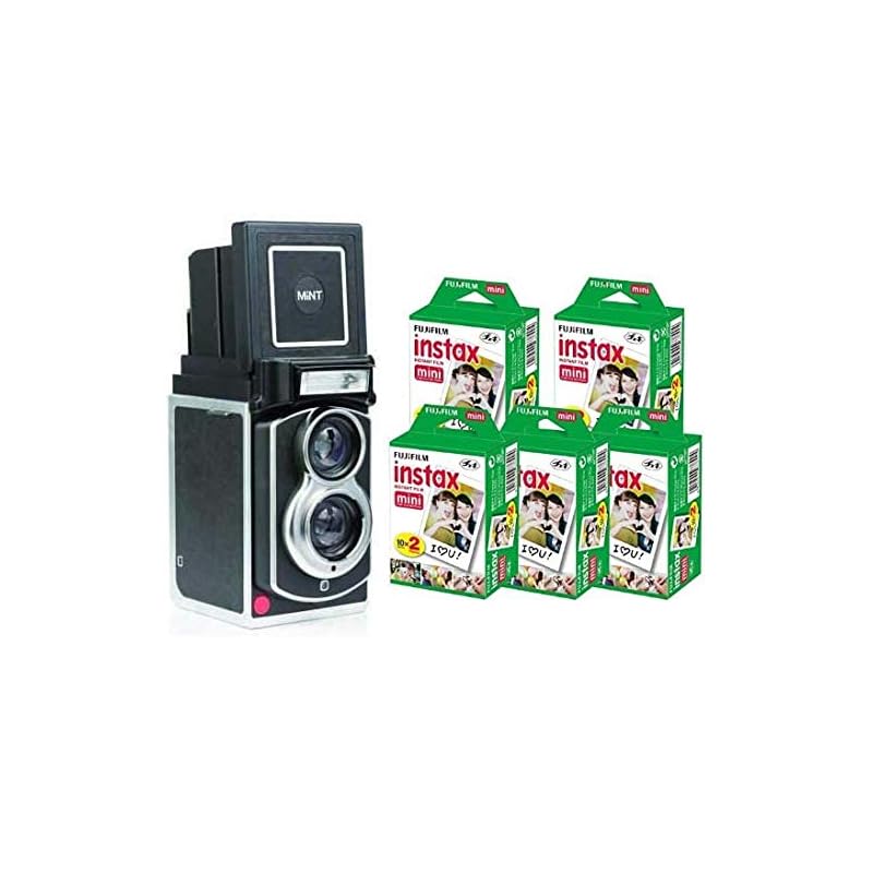 

Introducing the twin-lens reflex camera! [Instant Flex TL70] Comes with 100 films