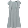 French-Inspired Slimming Chiffon Dress - Waist-Cinching Hepburn Style for Summer 2026