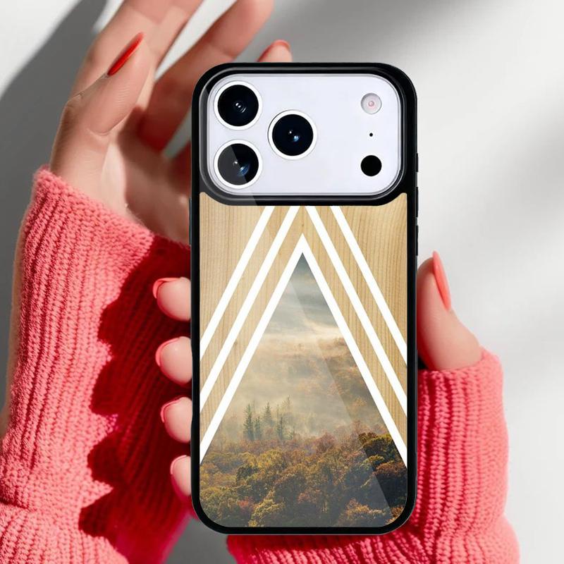 NATURE WOOD PRINTS Phone Case for iPhone 17 Air 16e 15 14 13 Pro Max Back Cover for 12 11 Pro Coque