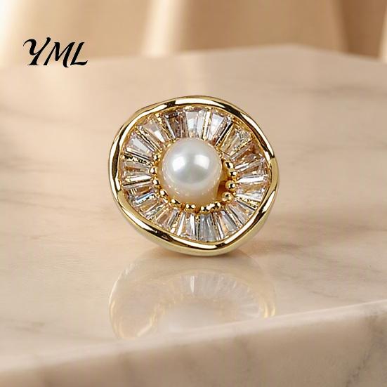Faux Pearl Magnetic Button Pin, No Sew Safety Multipurpose for Scarf Shirts Sweater, Reusable Clothing Decorative Brooch Anti Slip Clasps