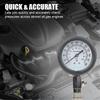 Gasoline Engine Compression Meter with M10 M12 M14 Adapter 0-300 PSI Pressure Gauge Automotive Cyli