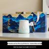 Qianli Jiangshan Ceramic Tea Separation Mug with Lid