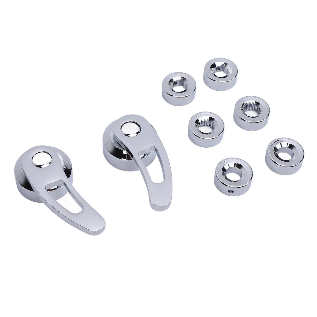 Window Crank Handle Kit 312in Retro Style Aluminium Alloy Universal Car Window Winder Riser for