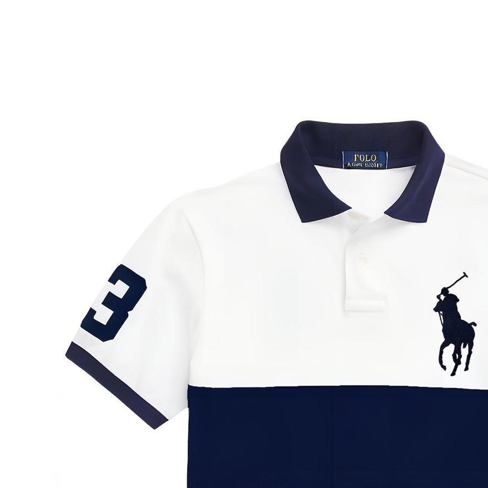 Polo Ralph Lauren SS24 Logo Embroidered Slim Fit Short Sleeve Polo Shirt Men Tops White MNPOKNI1N822750-100