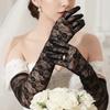 Elegant Bridal Gloves Long Lace Gloves Vintage Wedding Mittens  Wedding Ceremony