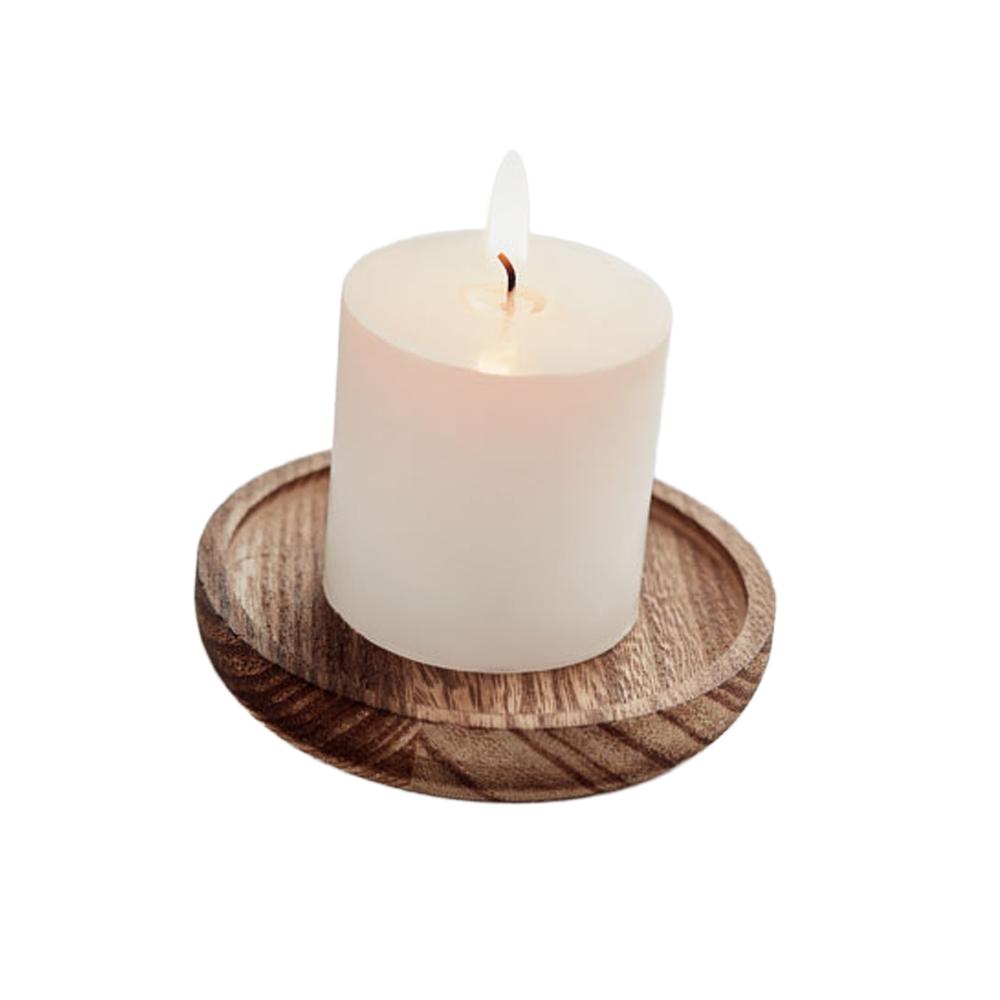 MidOcean Pentas Round Wooden Scented Candle