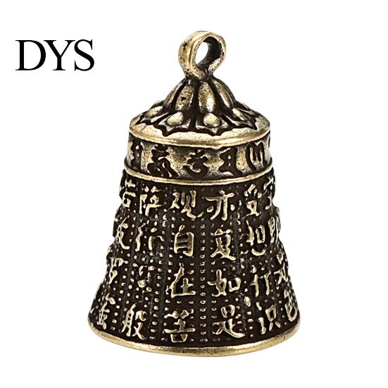 Brass Pendant Old Bronze Bell Finely Build Decorative Compact Decorate Gourd Non-deforming Antique for Living Room Ornament