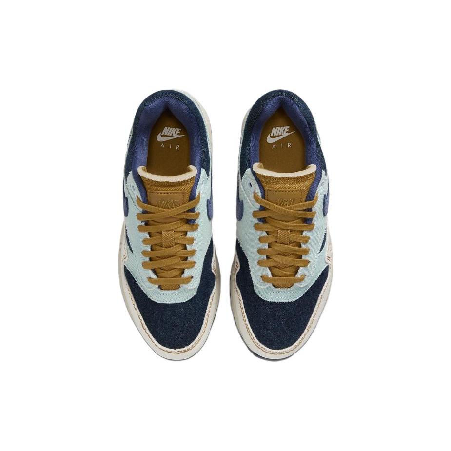 New Nike Air Max 1 '87 Denim Aura Women's FQ8900-440