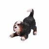 Cute Gift Pug Dog Simulation Dog Hound Farm Figurines Miniature Ornaments Animal Model