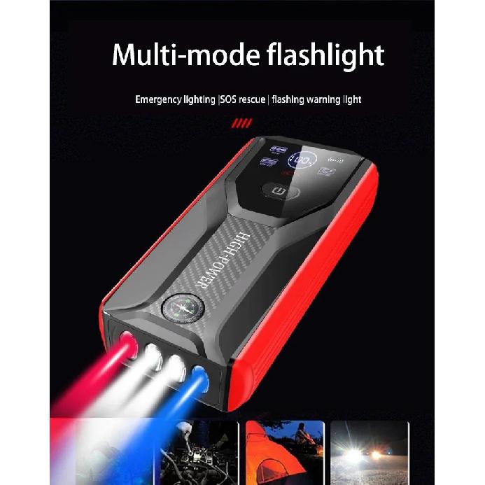 12v Portable Car Jump Starter 28000mAh Automotive Battery Charger Power Bank Booster For Car Starting