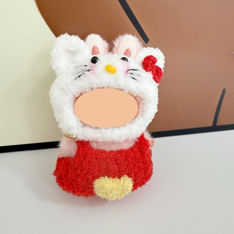 [Cloth  Only]Cute  Clothes  for 4.0 Pendant  Doll, Cute HELLO KITTY Set.