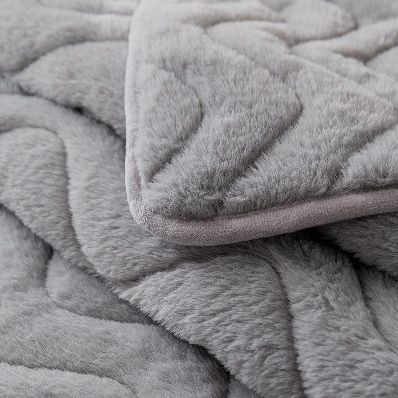 Plush Sofa Cushion Winter Antislip Cushion Winter Cat Petting Thickened Warmer Cover High-Grade Cover Cloth