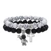 JYL TS Bracelet Natural Stone  Couple Energy Balance & Mutual Attraction