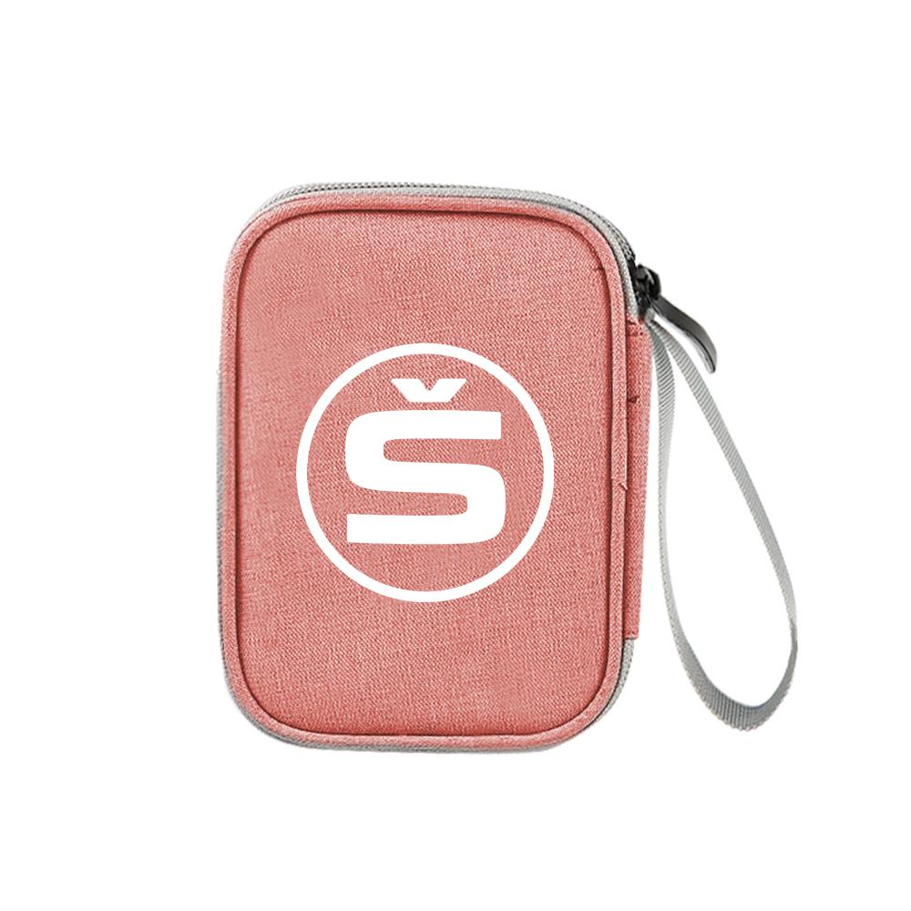 Car Travel Organizer Portable Key Case Earphone Storage Bags For Skoda S Octavia A5 3 VII VRS Vision Kodiaq Favorit Rapid Fabia WD8