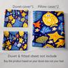 Colorful Marine Design. Bedding Duvet Cover Sets Duvet Covers Pillowcases Gifts (1 * Duvet Cover 2 * Pillowcases, Without Duvet Insert)