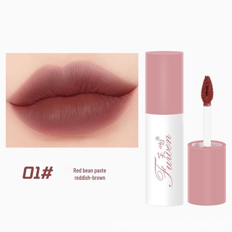 Fufu Kiss Velvet Matte Lip Glaze Whitening Lip Mud for Students 2.3