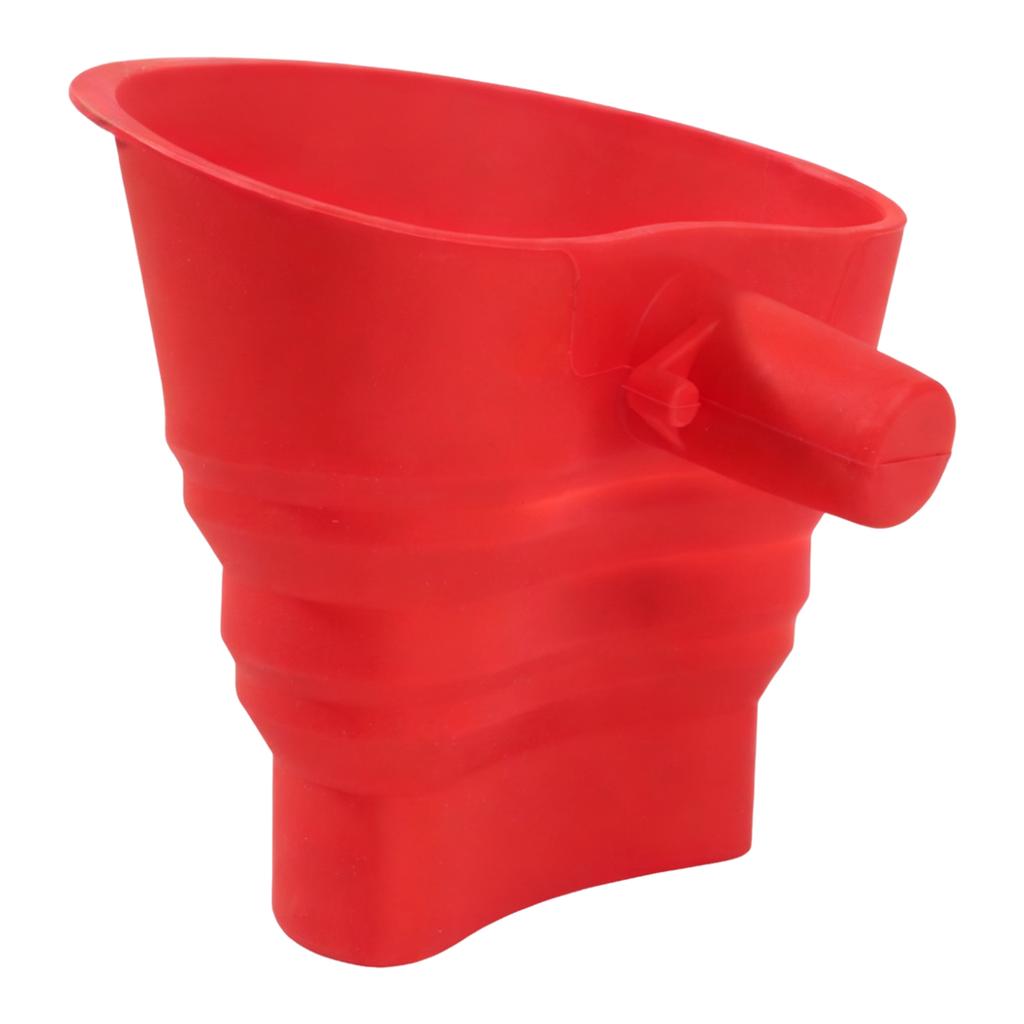 Folding Silicone Funnel Anti-Spill Household Mixer Flour Funnel Reusable Dough Kneading Machine Accessory