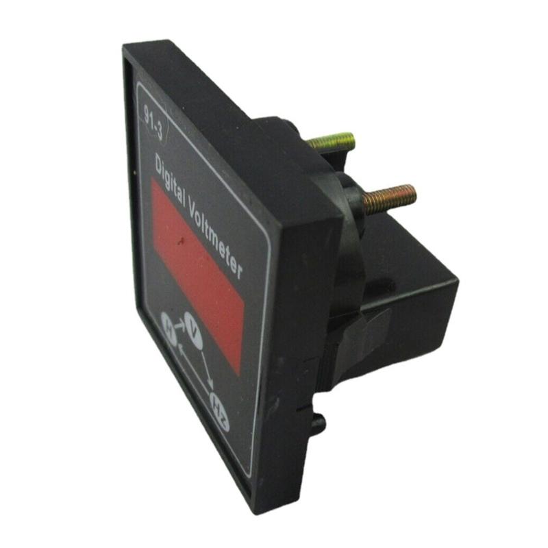 High Precisions Voltage Gauge For Generators Single Phase 3 Phase Voltage Meter With Clear LED Screen